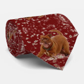 Funny Hund Krawatte (Gerollt)