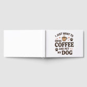 Funny Hund Lover Tasse Hund Mama Hund Vater Gästebuch (Voll)