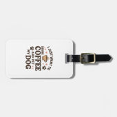 Funny Hund Lover Tasse Hund Mama Hund Vater Gepäckanhänger (Vorderseite horizontal)