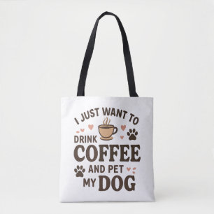 Funny Hund Lover Tasse Hund Mama Hund Vater Tasche