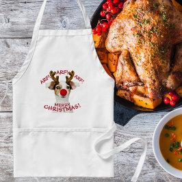 Funny, Hund Lover, Weihnachten, Festlich Schürze