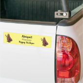 Funny hungrig hässlich flehe Cartoon Autoaufkleber (Auf Lkw)