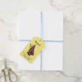 Funny hungrig hässlich flehe Cartoon Geschenkanhänger (Mit Garn)