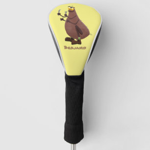 Funny hungrig hässlich flehe Cartoon Golf Headcover