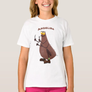 Funny hungrig hässlich flehe Cartoon T-Shirt