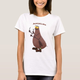 Funny hungrig hässlich flehe Cartoon T-Shirt