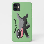 Funny hungrig Honigbadger Cartoon Illustration Case-Mate iPhone Hülle (Rückseite)