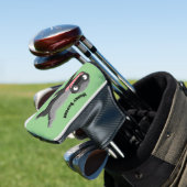 Funny hungrig Honigbadger Cartoon Illustration Golf Headcover (In Situ)