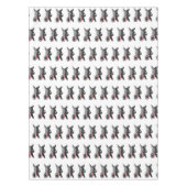Funny hungrig Honigbadger Cartoon Illustration Tischdecke (Vorderseite)