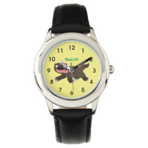 Funny hungrig Wolverine tierischer Cartoon Armbanduhr