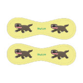 Funny hungrig Wolverine tierischer Cartoon Baseball (Paneele)