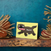 Funny hungrig Wolverine tierischer Cartoon Fotoplatte (Seite)