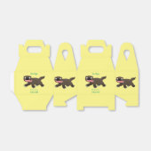 Funny hungrig Wolverine tierischer Cartoon Geschenkschachtel (Ungefaltet)