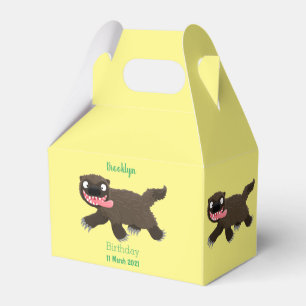 Funny hungrig Wolverine tierischer Cartoon Geschenkschachtel