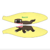 Funny hungrig Wolverine tierischer Cartoon Mini Basketball (Panele)