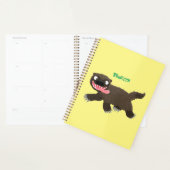 Funny hungrig Wolverine tierischer Cartoon Planer (Anzeige)