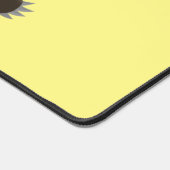 Funny hungrig Wolverine tierischer Cartoon Schreibtischunterlage (Ecke)