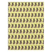 Funny hungrig Wolverine tierischer Cartoon Tischdecke (Vorderseite)