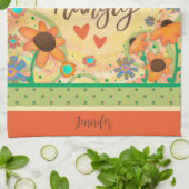 Funny HungZitat Blumenkohl Name Küche Geschirrtuch (Gefaltet)