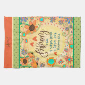 Funny HungZitat Blumenkohl Name Küche Geschirrtuch (Horizontal)