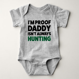 Funny Hunting Jersey Bodysuit für Baby Baby Strampler