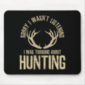 Funny Hunting Quote Saying Deer Venison Elk Hunter Mousepad (Vorne)