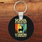 Funny Hunting Tee For Boys Men Deer Hunting Hunter Schlüsselanhänger (Vorderseite)