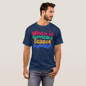 Funny hurricane quote Weather quote aesthetic vint T-Shirt (Vorne ganz)
