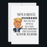 Funny Husband Birthday Best Geschenkkarte<br><div class="desc">Geschenke für Männer,  Frauen,  Jungen,  Kinder,  Paare und Gruppen. Ideal für Geburtstage,  Geburtstage,  Anniversaries,  Schule,  Abschlüsse,  Feiertage,  Weihnachten.</div>