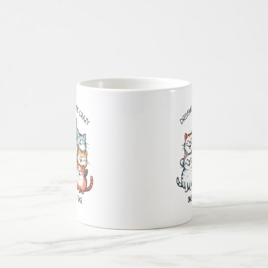 Funny Husband Cat Lady Quote Tasse (Mittel)