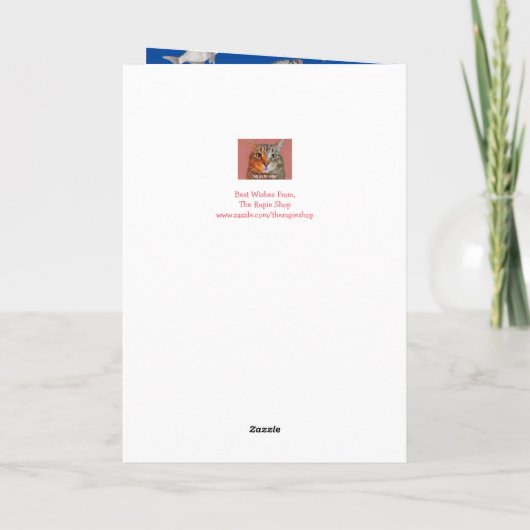 Funny Husband Fischen Geburtstag Karte (Rückseite)