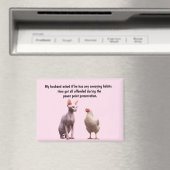 Funny Husband Humor Magnet (In Situ (Geschirrspüler))