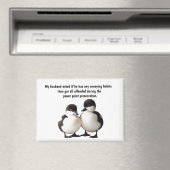 Funny Husband Humor Magnet (In Situ (Geschirrspüler))