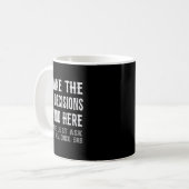 Funny Husband Quote - Let Me Ask My Wife Gift Kaffeetasse (Vorderseite Links)