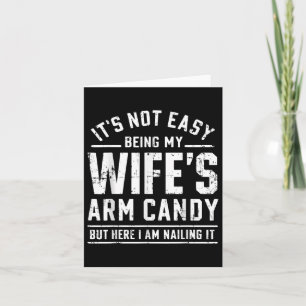 Funny Husband spendet es's ist nicht einfach, Karte