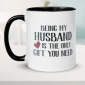 Funny Husband Valentine Tasse