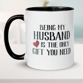Funny Husband Valentine Tasse