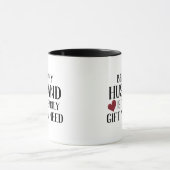 Funny Husband Valentine Tasse (Zentrum)