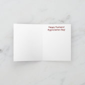 Funny Husband Wertungskarte Karte (Innenseite)