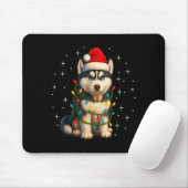 Funny Husky Dog Christmas Pj Pajama Men Women Pjs Mousepad (Mit Mouse)