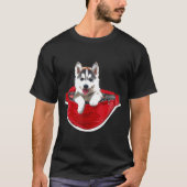 Funny Husky Waist Pack Docket Lover Geschenk T-Shirt (Vorderseite)