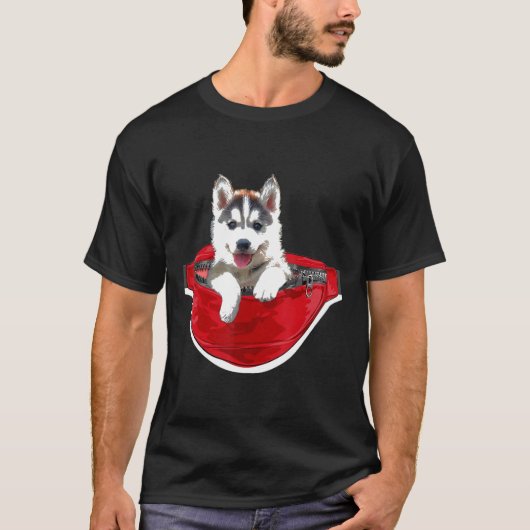 Funny Husky Waist Pack Docket Lover Geschenk T-Shirt (Vorderseite)