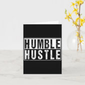Funny Hustle Gift For Men And Women Cool Humble In Karte (Gelbe Blume)