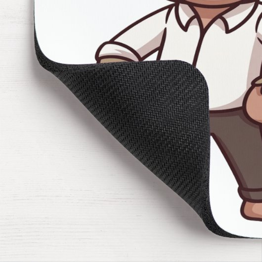 Funny Hustle   Mousepad (Ecke)