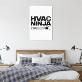 Funny HVAC Geschenk für Männer Cooler Techniker Ai Leinwanddruck (Insitu (Schlafzimmer))