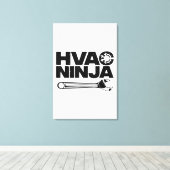 Funny HVAC Geschenk für Männer Cooler Techniker Ai Leinwanddruck (Insitu (Holzboden))