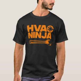 Funny HVAC Geschenk für Männer Cooler Techniker Ai T-Shirt