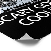 Funny Hvac Technician Ghost Halloween Kostüm Soky Poster (Ecke)