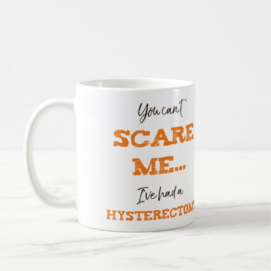 Funny Hysterectomy Operation Erholung Kaffeetasse (Links)