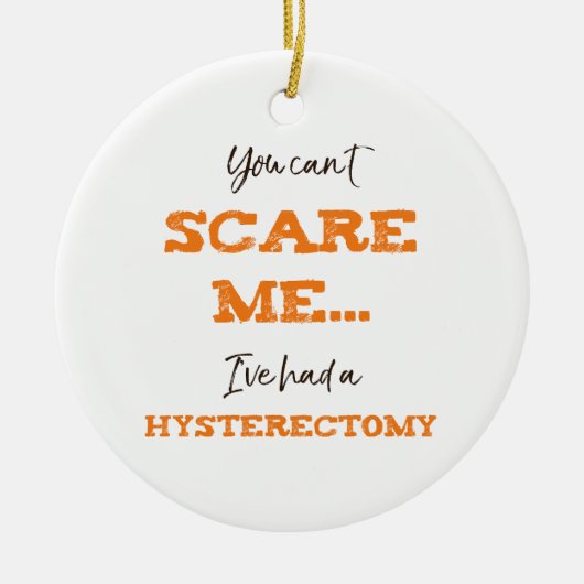 Funny Hysterectomy Operation Erholung Keramik Ornament (Vorne)
